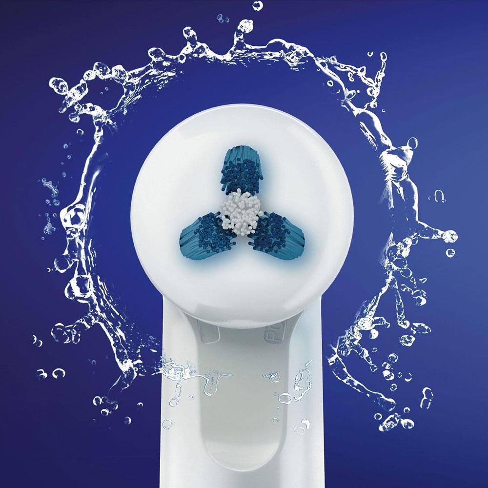 Oral-B Interspace Power Tip Electric Toothbrush Replacement Head 2 Pack - White
