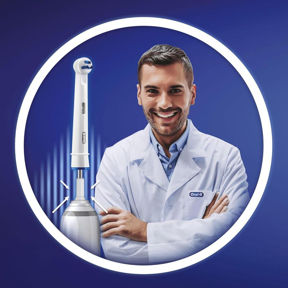 Oral-B Interspace Power Tip Electric Toothbrush Replacement Head 2 Pack - White