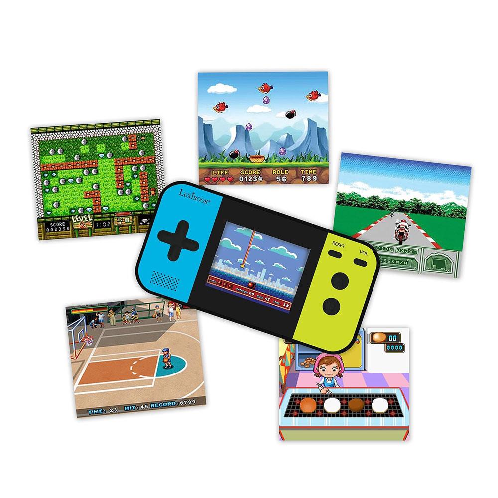 Lexibook Handheld Console Compact Cyber Arcade 250 Games - Black/Blue/Green