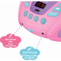 Lexibook Unicorn Boombox CD Player With Bluetooth - Multicolour