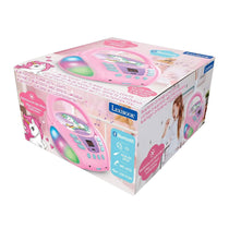 Lexibook Unicorn Boombox CD Player With Bluetooth - Multicolour