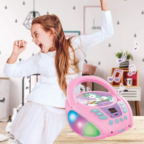 Lexibook Unicorn Boombox CD Player With Bluetooth - Multicolour