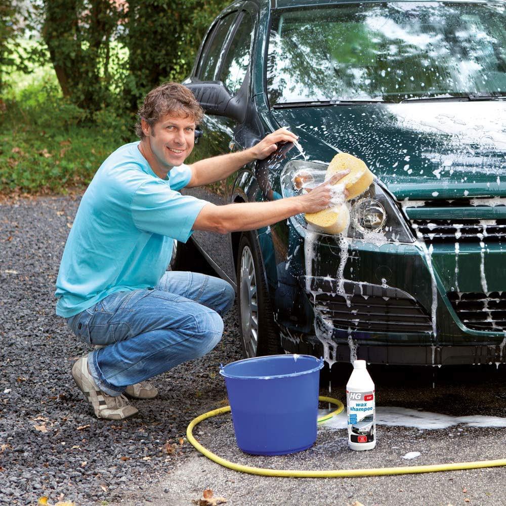 HG Car Cleaner And Protector Shampoo With Wax For Shine And Protection - 1 Litre