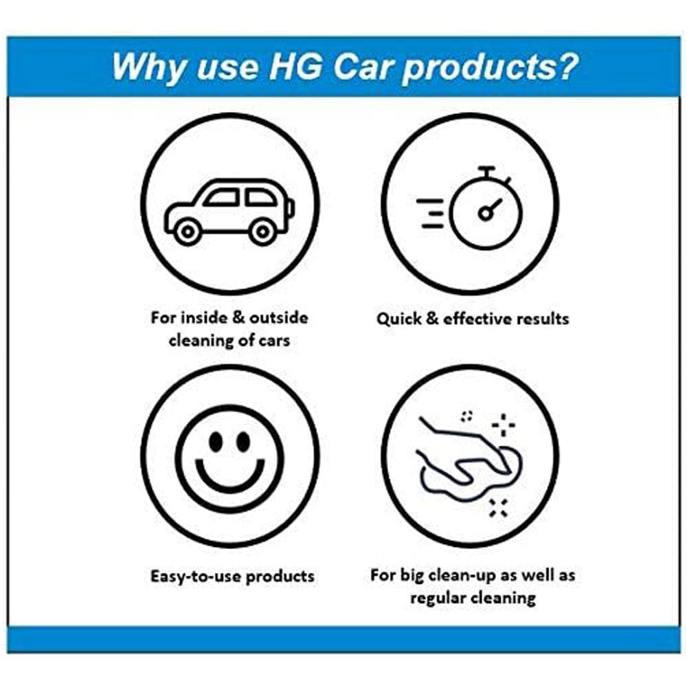 HG Car Cleaner And Protector Shampoo With Wax For Shine And Protection - 1 Litre