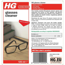 HG Eyeglass Glasses Cleaner - 125ml