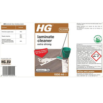 HG Laminate Vinyl And PVC Cleaner Extra Strong Product 74 - 1 Litre