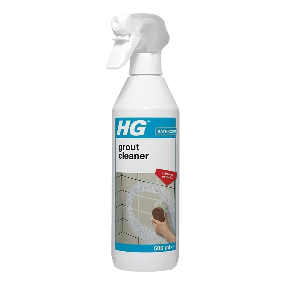 HG Bathroom Grout Cleaner Removes Stubborn Dirt Marks And Stains Between Tiled Walls And Floors - 500ml Main image