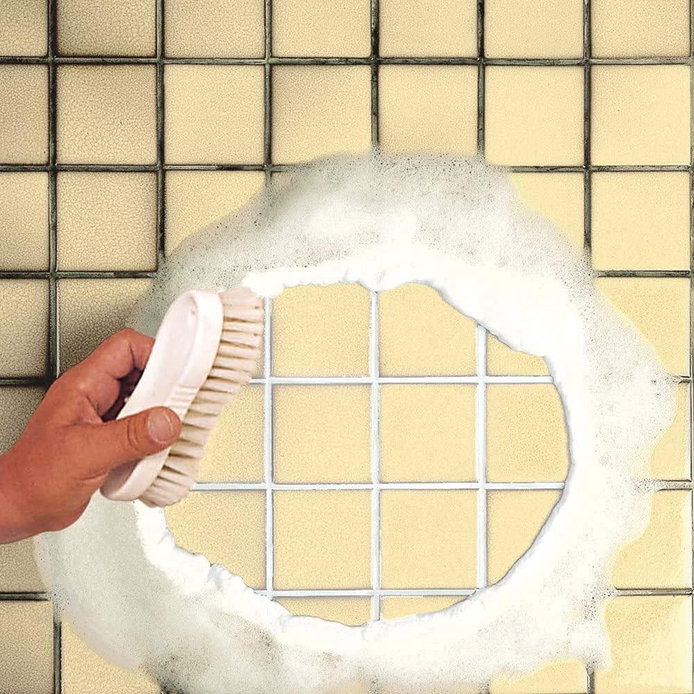 HG Bathroom Grout Cleaner Removes Stubborn Dirt Marks And Stains Between Tiled Walls And Floors - 500ml Secondary image