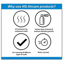HG Mattress Odour Remover Freshener And Stale Smell Remover Refreshes And Neutralises - 500ml