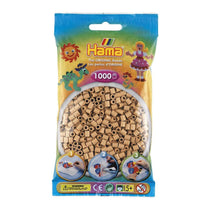 Hama 1000 Midi Beads In Bag Cylindrical Plastic - Light Nougat