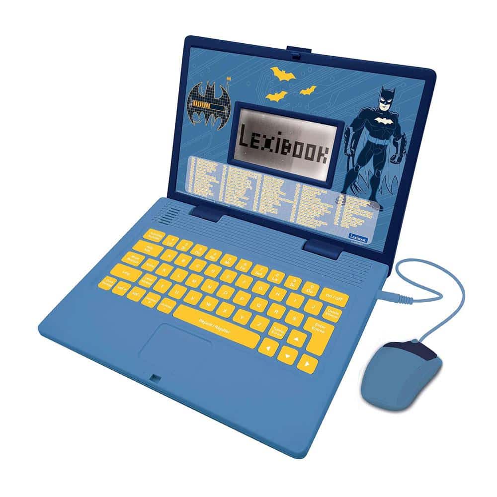 Lexibook Batman Bilingual Educational Laptop With 124 Activites - Multicolor