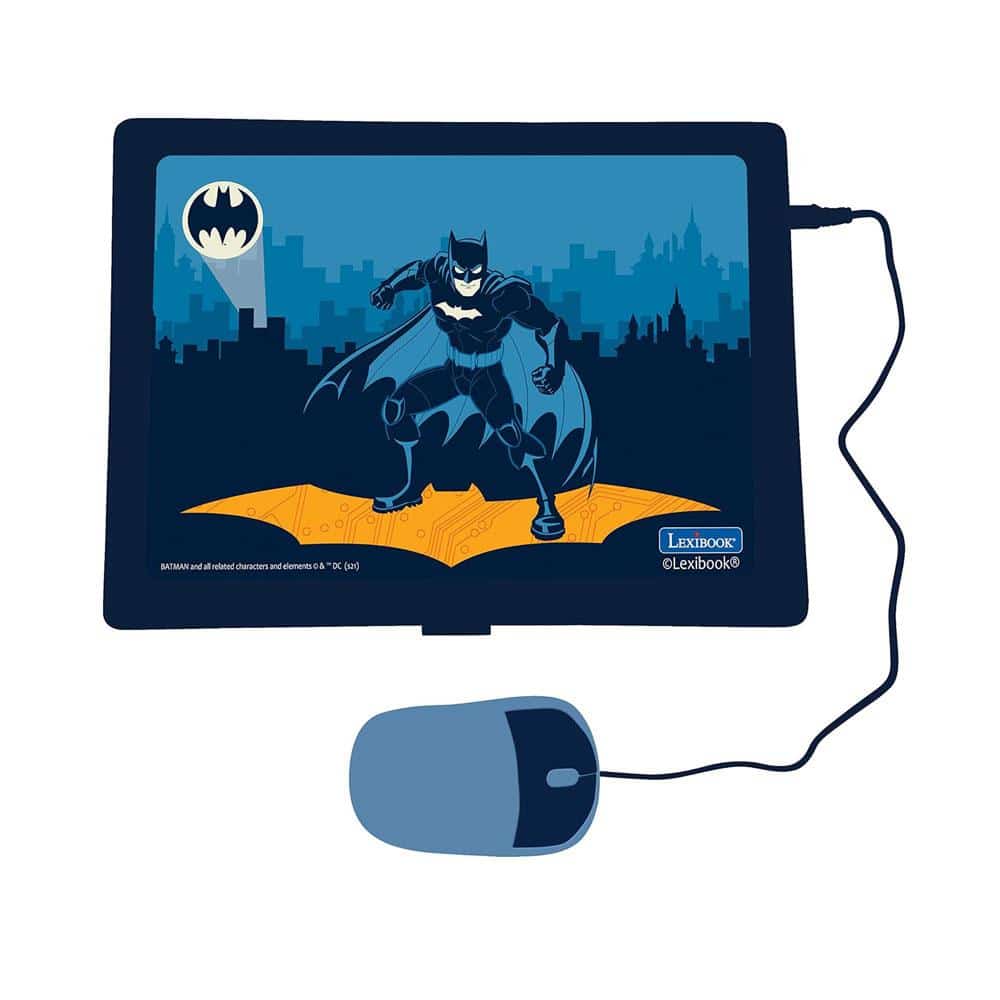 Lexibook Batman Bilingual Educational Laptop With 124 Activites - Multicolor