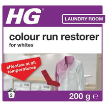 HG Colour Run Restorer For Whites Restores Discolouration - 200g