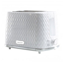 Daewoo Argyle 2 Slice Toaster With Reheat Cancel And Defrost Functions 800 W - White