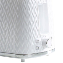 Daewoo Argyle 2 Slice Toaster With Reheat Cancel And Defrost Functions 800 W - White