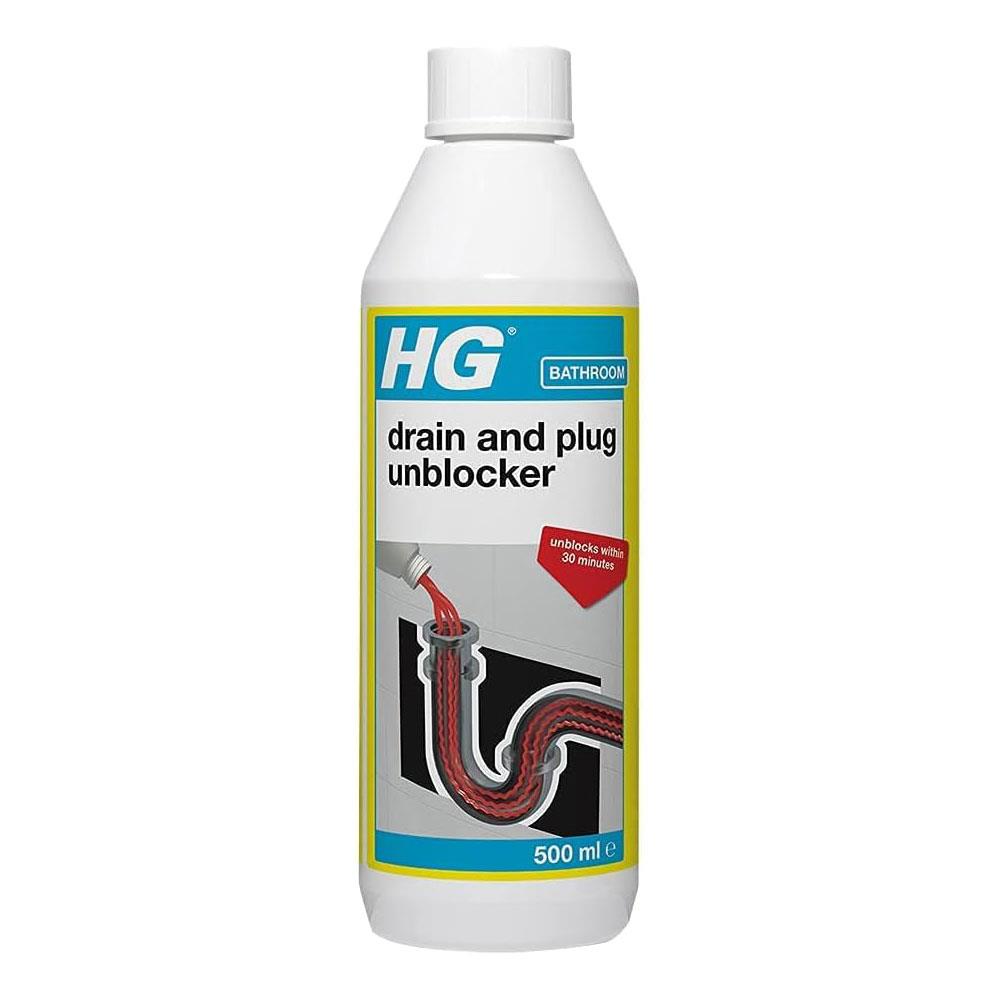 HG Bathroom Drain And Plug Unblocker - 500ml Main image