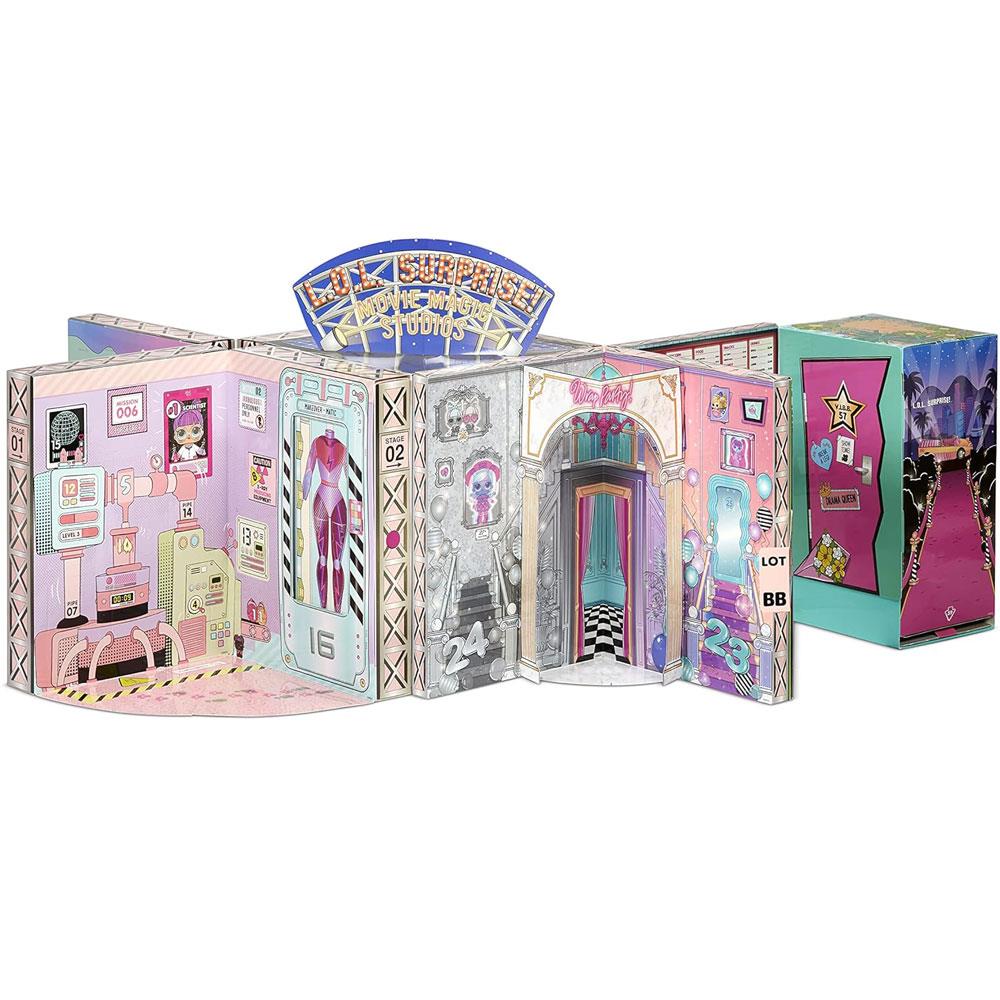 LOL Surprise OMG Movie Magic Studios With 70+ Surprises And 12 Exclusive Dolls - Multicolor