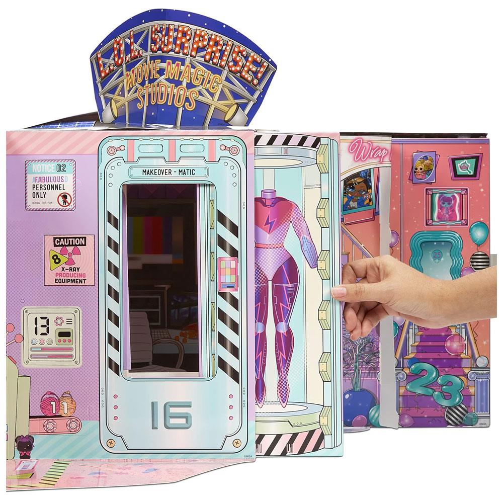 LOL Surprise OMG Movie Magic Studios With 70+ Surprises And 12 Exclusive Dolls - Multicolor