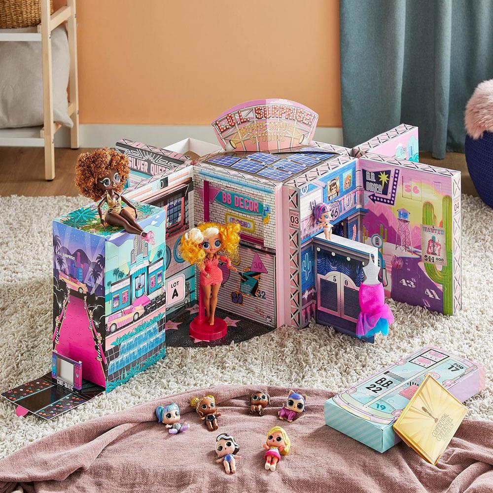LOL Surprise OMG Movie Magic Studios With 70+ Surprises And 12 Exclusive Dolls - Multicolor