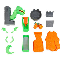 Monster Jam Dueling Dragon Playset With Exclusive 1:64 Scale Dragon Monster Truck - Multicolor