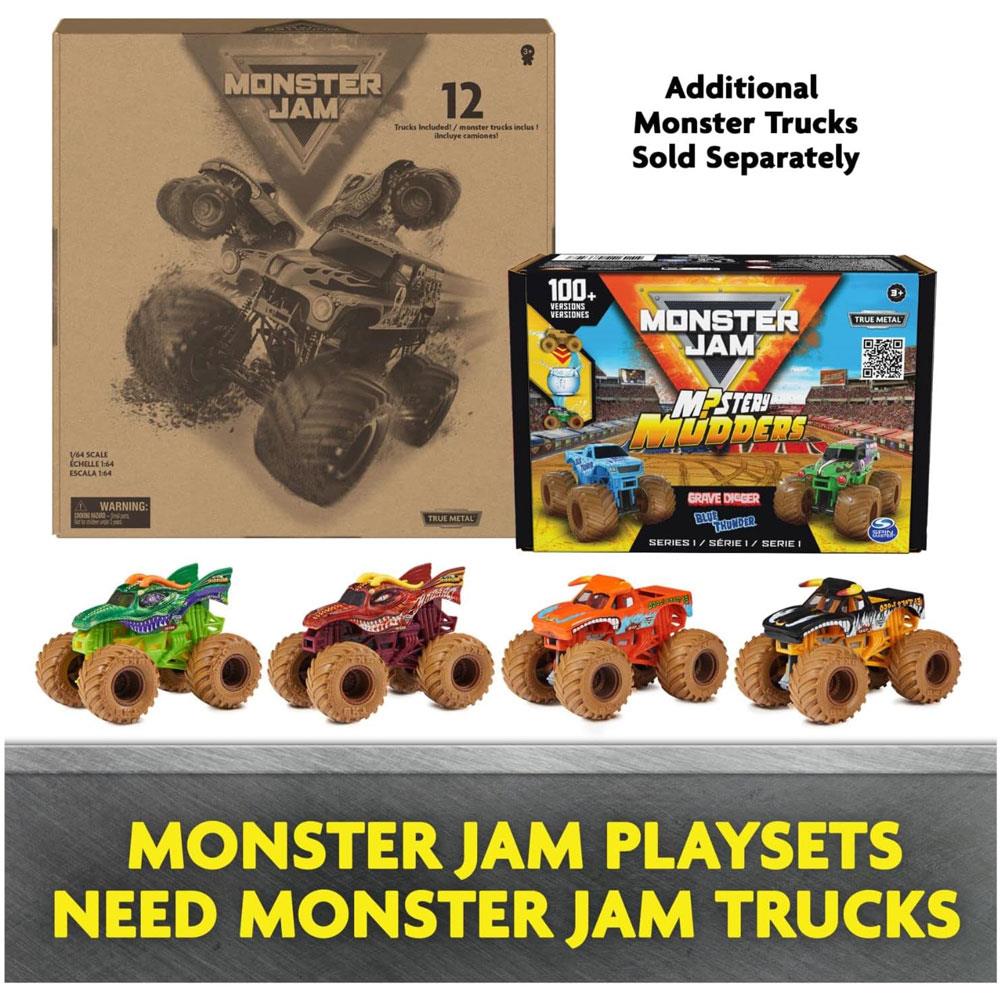 Monster Jam Dueling Dragon Playset With Exclusive 1:64 Scale Dragon Monster Truck - Multicolor
