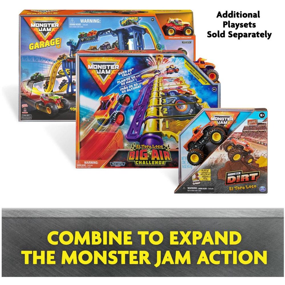 Monster Jam Dueling Dragon Playset With Exclusive 1:64 Scale Dragon Monster Truck - Multicolor