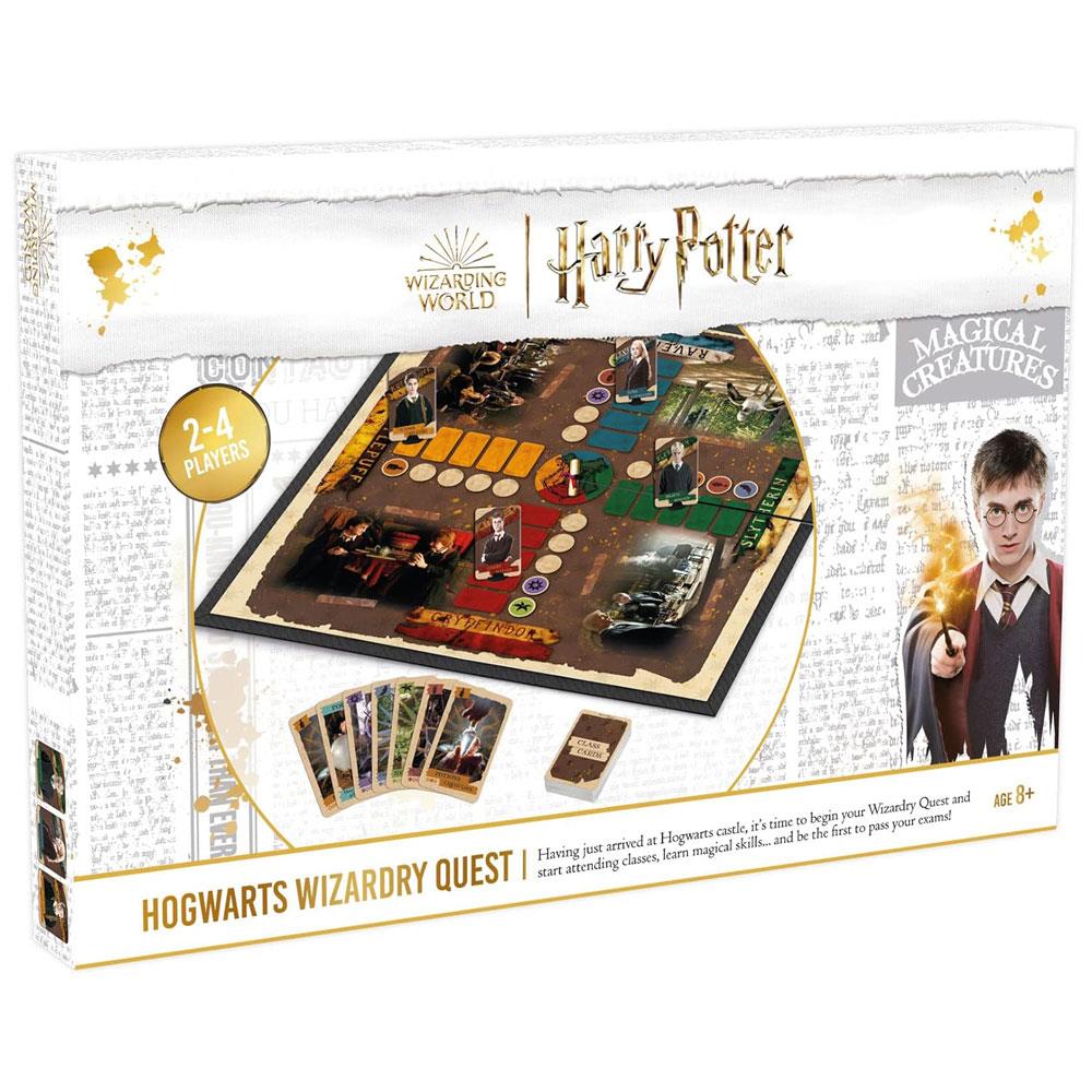 Winning Moves Harry Potter Hogwarts Wizardry Quest Board Game 2-4 Players Ages 8+ - Multicolour