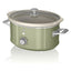 Swan Retro Slow Cooker With 3 Temperature Settings 200W 3.5 Litres - Green