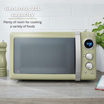 Swan Retro Digital Microwave With 5 Power Levels 800 W 20 Litre - Green