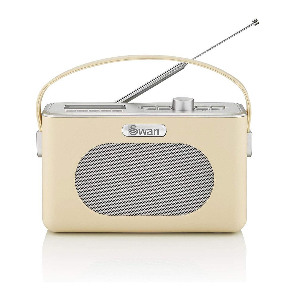 Swan Retro DAB Bluetooth Radio 3W - Cream Secondary image
