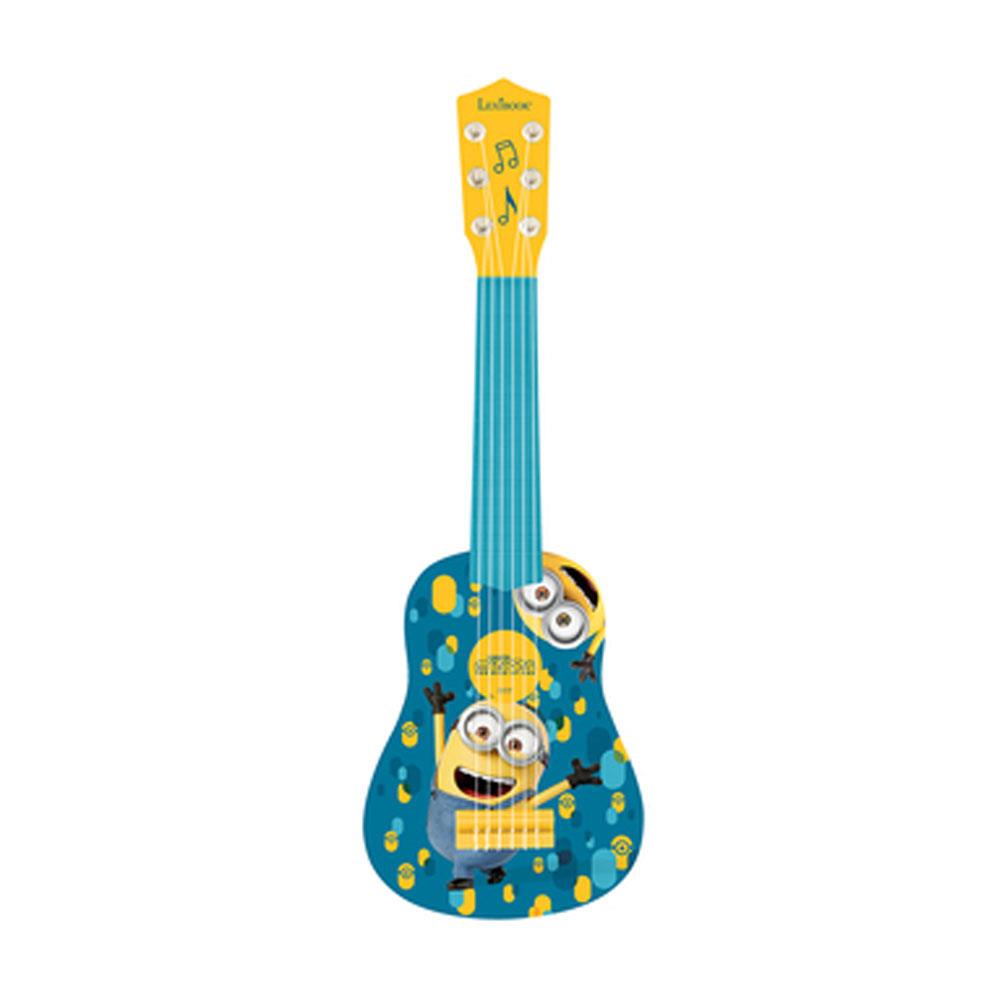 Lexibook Despicable Me The Minions My First Guitar With 6 Nylon Strings 53cm - Blue