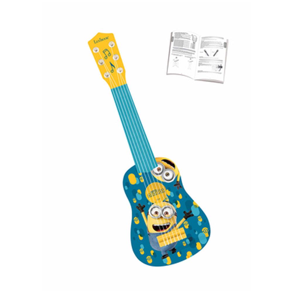 Lexibook Despicable Me The Minions My First Guitar With 6 Nylon Strings 53cm - Blue