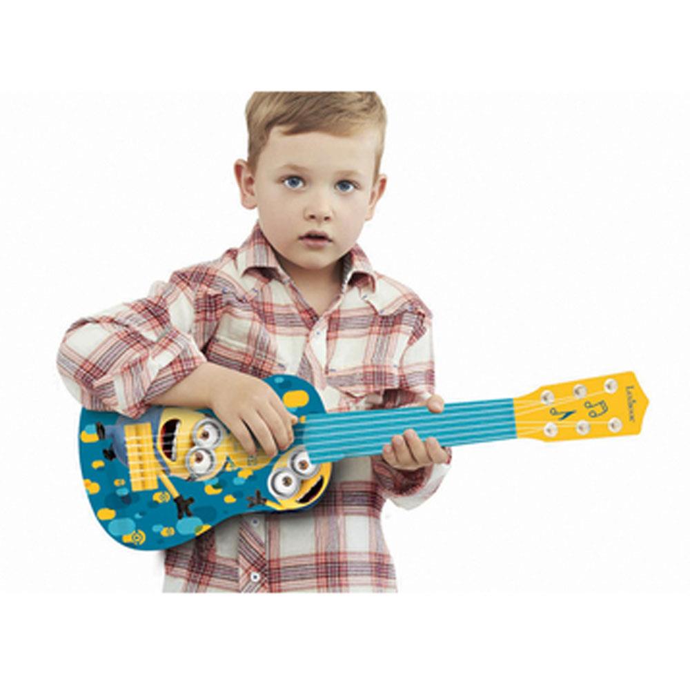 Lexibook Despicable Me The Minions My First Guitar With 6 Nylon Strings 53cm - Blue