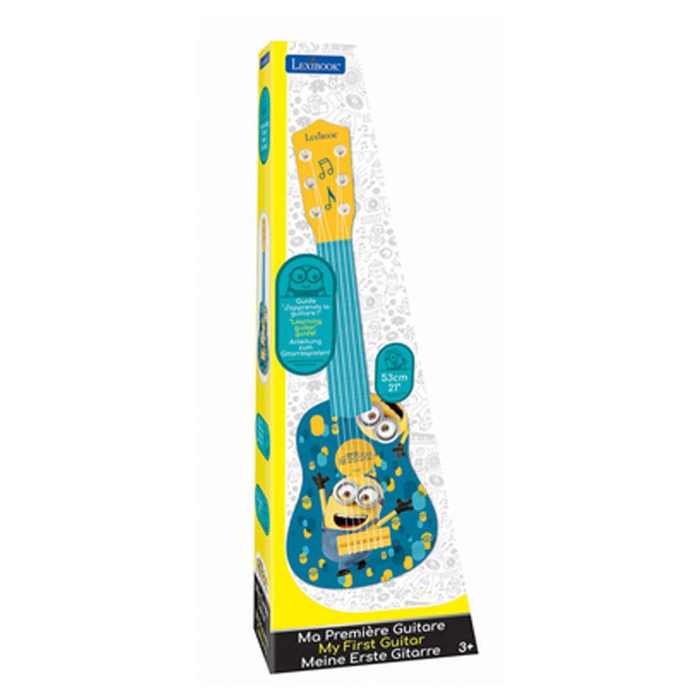 Lexibook Despicable Me The Minions My First Guitar With 6 Nylon Strings 53cm - Blue