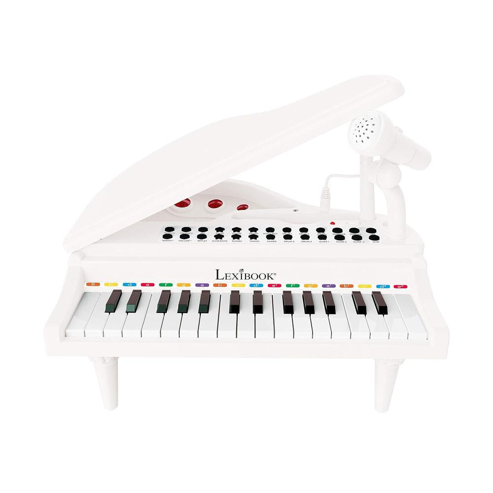 Lexibook First Electronic Piano For Kids With Feet And 31 Lighting Keys Tempo And Volume Adjustment - White Secondary image