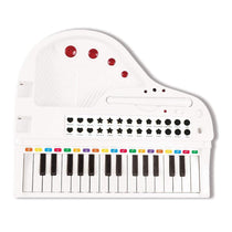 Lexibook First Electronic Piano For Kids With Feet And 31 Lighting Keys Tempo And Volume Adjustment - White