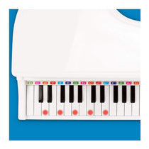 Lexibook First Electronic Piano For Kids With Feet And 31 Lighting Keys Tempo And Volume Adjustment - White
