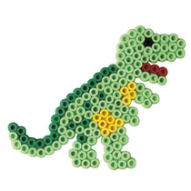 Hama Beads Small World Dinosaur And Car 2000 Beads And 2 Pegboards - Multicolour