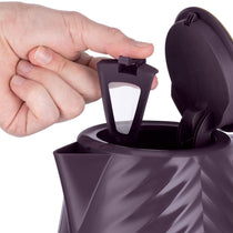 Russell Hobbs Groove Electric Jug Kettle 3000W 1.7 Litre - Mulberry