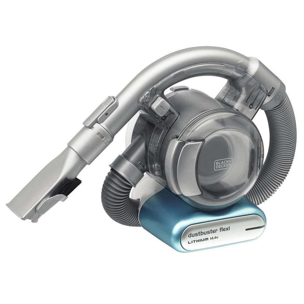 Black & Decker 14.4V Lithium-ion Dustbuster Flexi Cordless Handheld Vacuum Cleaner With Pet Tool - Blue