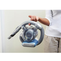 Black & Decker 14.4V Lithium-ion Dustbuster Flexi Cordless Handheld Vacuum Cleaner With Pet Tool - Blue