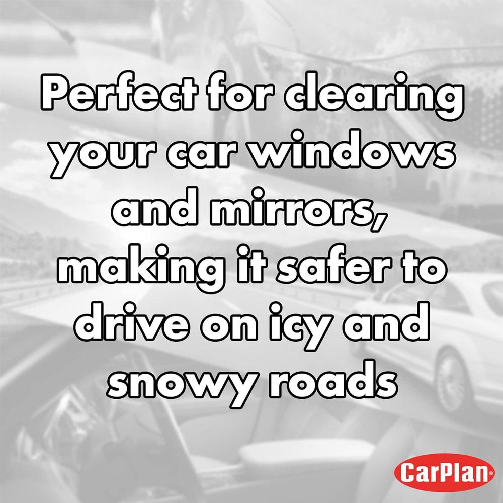 CarPlan Credit Card Ice Scraper ISC001 - White