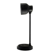 Groov-e Astra LED Lamp With Wireless Charging Pad And Bluetooth Speaker 9 LED Color Modes - Black