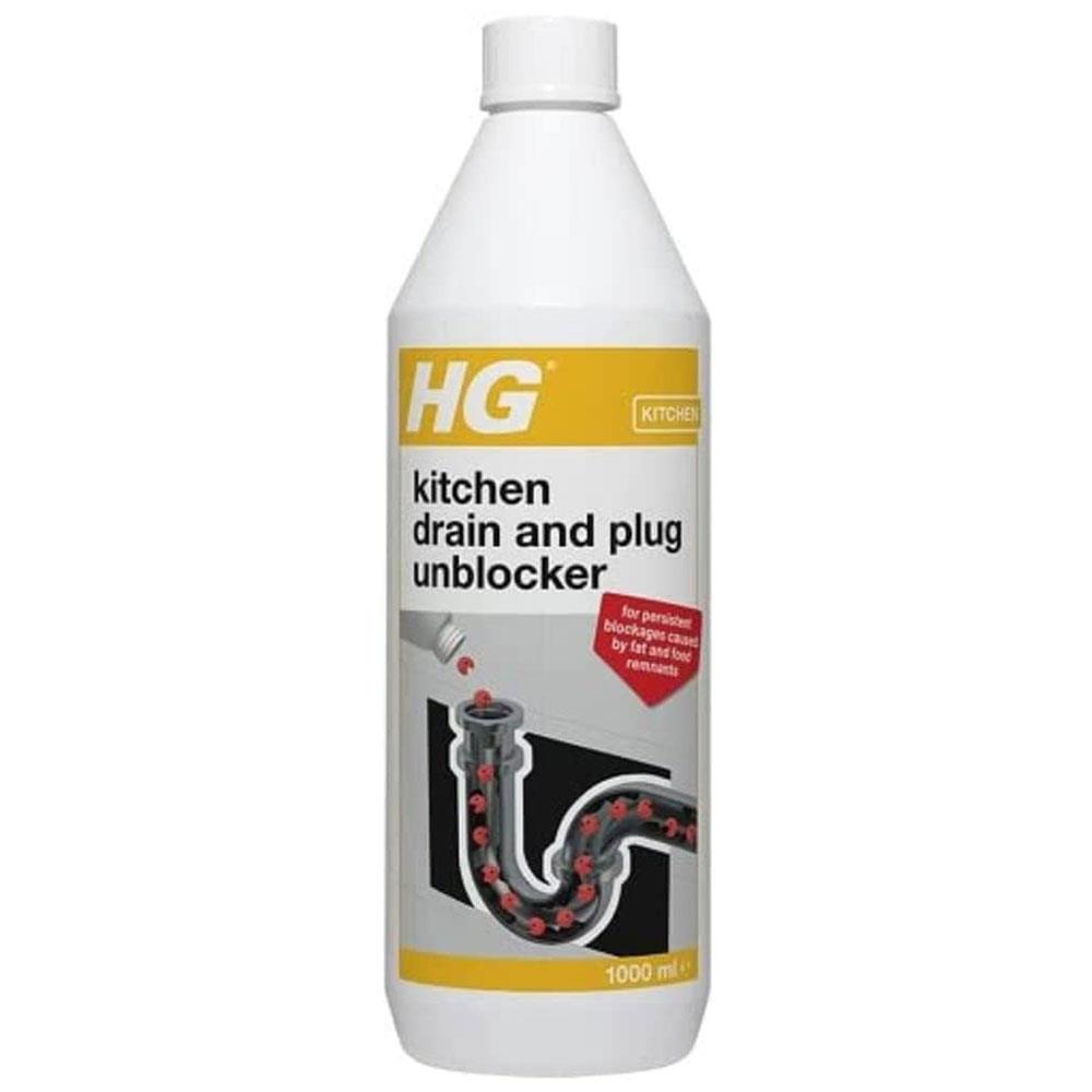 HG Kitchen Drain And Plug Unblocker - 1 Litre