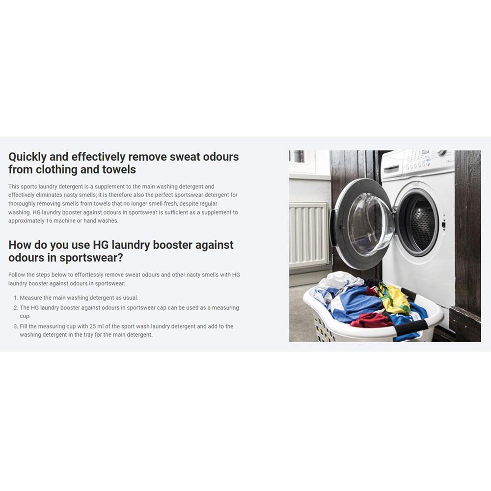 HG Laundry Booster Against Odours In Sportswear - 500g