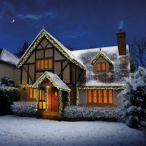 Premier Christmas 2000 Multi Action LED Clusters Lights With Timer And Green Cable - Warm White