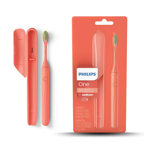 Philips Sonicare One Battery Electric Toothbrush With Case - Miami Coral