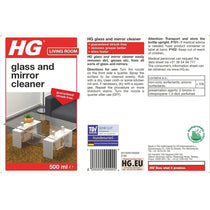 HG Glass And Mirror Cleaner Spray - 500ml
