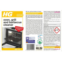 HG Oven Grill And Barbecue Cleaner - 500ml