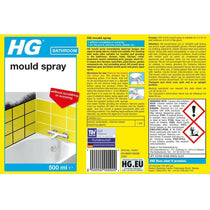 HG Mould Spray Effective Mould Spray And Mildew Cleaner - 500ml